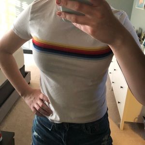 Brandy Melville - Rainbow Tee